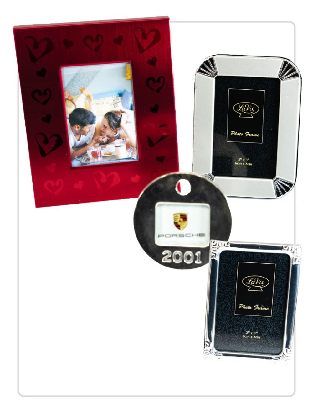 4 Mini Picture Frames